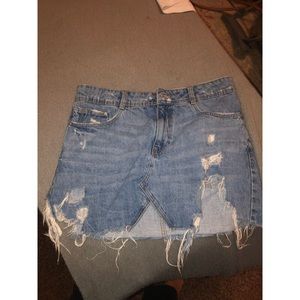 Medium size jean skirt